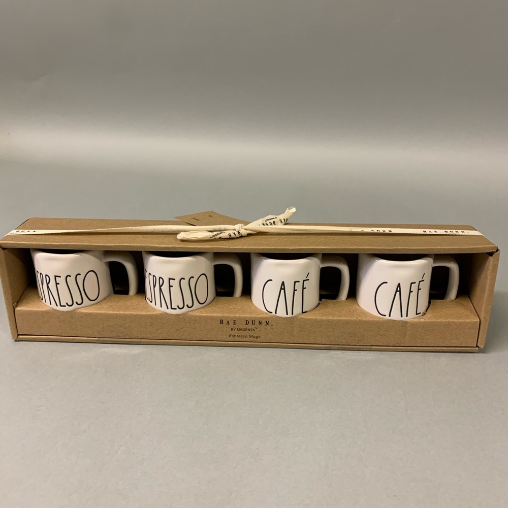 *RAE DUNN* Espresso Cup Set.